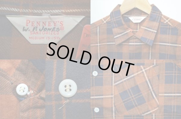 画像4: 60's PENNEY'S プリントネルシャツ “DEADSTOCK” (4)