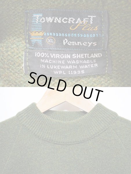 画像3: 70's TOWNCRAFT シェットランドウールニット (3)