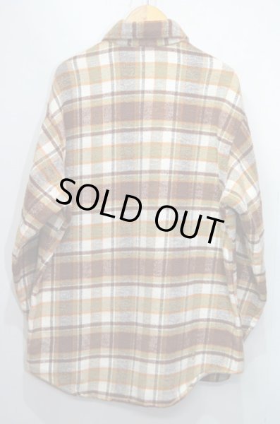 画像2: 80's BIGMAC ヘビーネルシャツ “ブラウン系” (2)