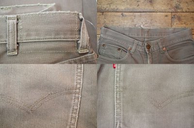 画像2: 60's Levi's 911 ピケパンツ