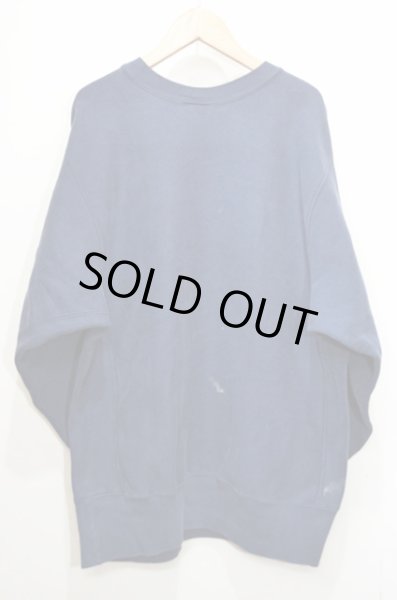 画像2: 80's Champion リバースウィーブ スウェット “目付き / NAVY” (2)