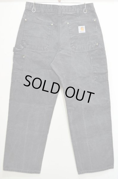 画像2: 90's Carhartt ダブルニーペインターパンツ “BLACK / USA製” (2)