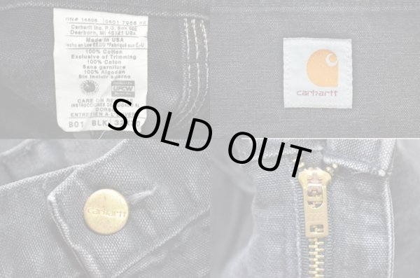 画像3: 90's Carhartt ダブルニーペインターパンツ “BLACK / USA製” (3)