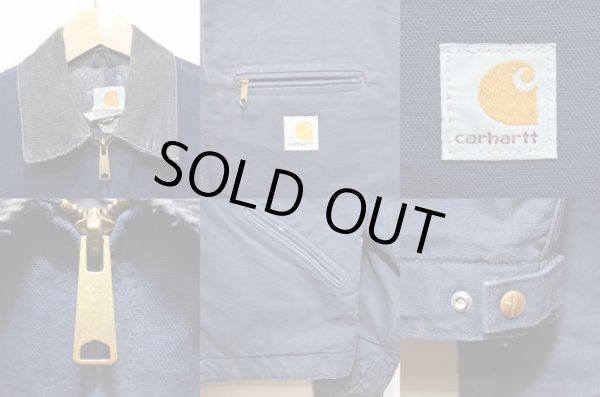 画像4: Carhartt デトロイトジャケット “NAVY” (4)