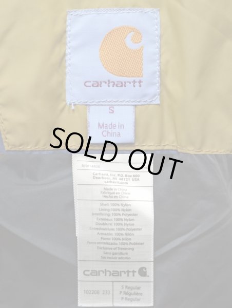 画像3: Carhartt 中綿ジャケット “MUSTARD” (3)