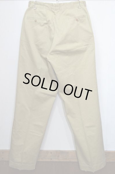 画像2: 50's US.ARMY チノトラウザー (2)