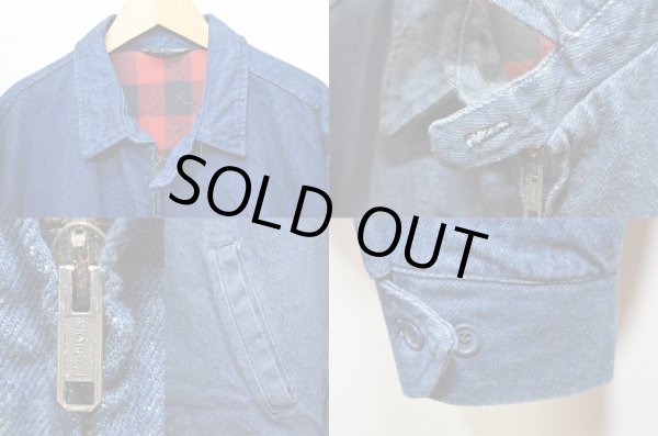 画像4: 90's SPORTSMASTER デニムスウィングトップ “USA製” (4)