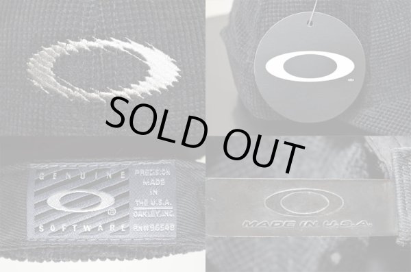 画像3: 90's OAKLEY Rip Cord Black Hat “DEADSTOCK” (3)