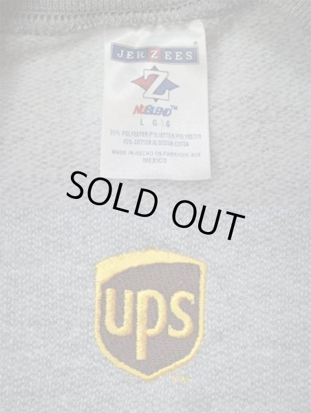 画像3: UPS ロゴ刺繍スウェットシャツ (3)