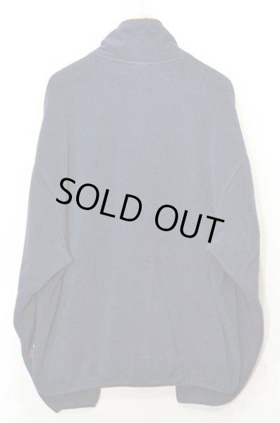 画像2: 90's Woolrich スナップT型フリースジャケット “NAVY” (2)