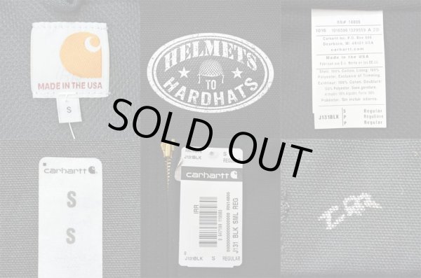 画像4: 日本未発売 Carhartt アクティブジャケット “Helmets to Hardhats / BLACK” (4)