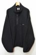 画像1: 90's Woolrich スナップT型フリースジャケット “BLACK” (1)