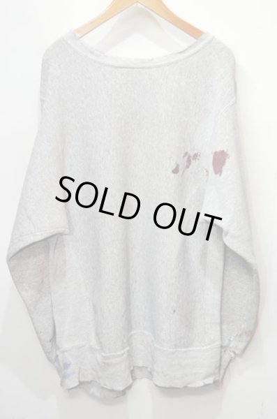 画像2: 90's HANES リバースウィーブ型スウェット “JUNK” (2)