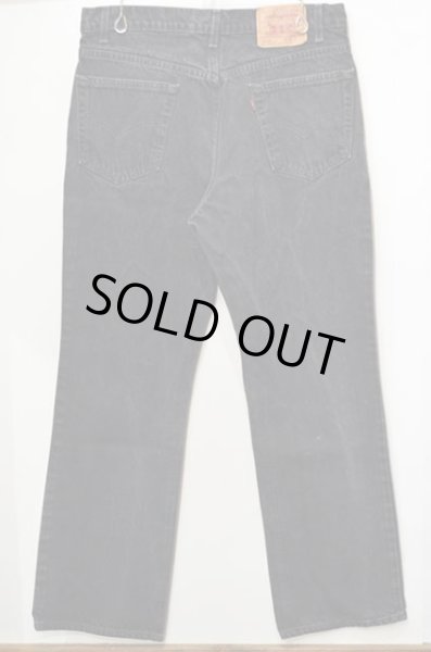 画像2: 90's Levi's 517 ブラックデニムパンツ “USA製” (2)