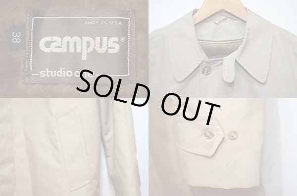 画像3: 70's Campus ボアライナー付き ステンカラーコート “DEADSTOCK” (3)