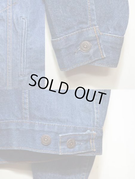 画像4: 80's Levi's 70506-0216 デニムジャケット “真紺” (4)