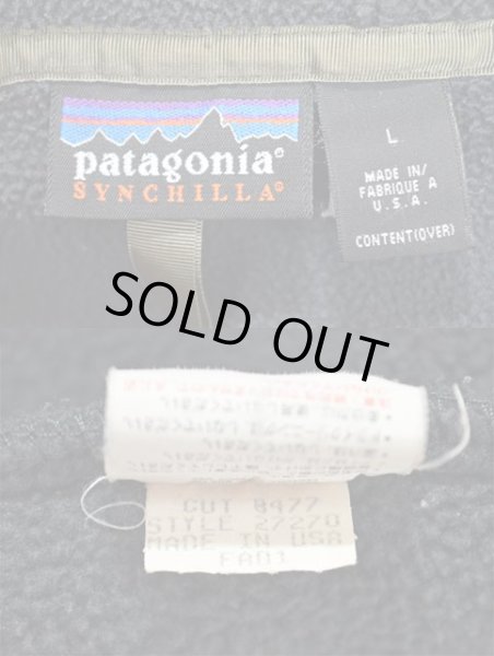 画像3: 01's Patagonia Synchichila Fleece Zip Hoody “USA製” (3)