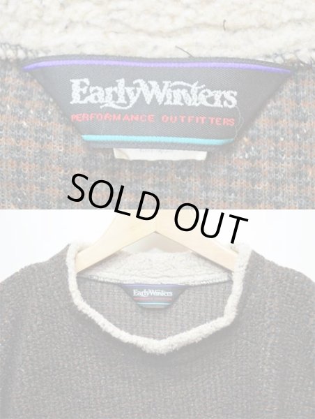 画像3: 90's Early Winters モックネックフリースカットソー (3)