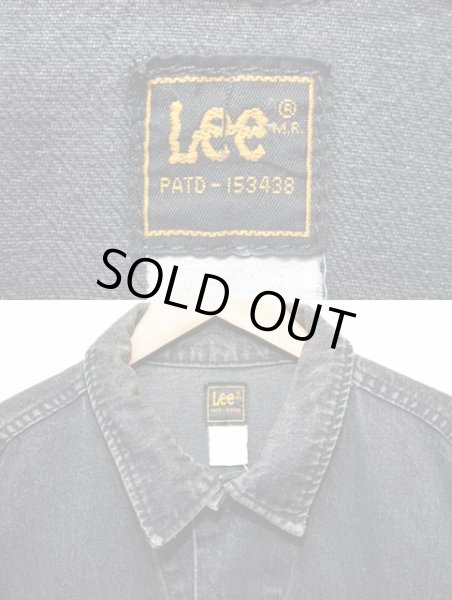 画像3: 90's Lee ブラックデニムジャケット “XXL / USA製” (3)