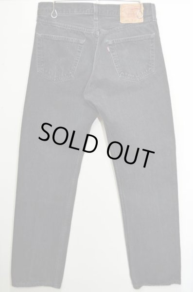 画像2: 90's Levi's 501 ブラックデニムパンツ “USA製” (2)