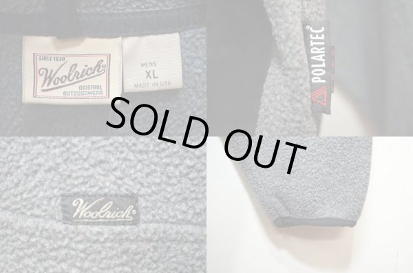 画像3: 90's Woolrich スナップT型 フリースジャケット “USA製” (3)