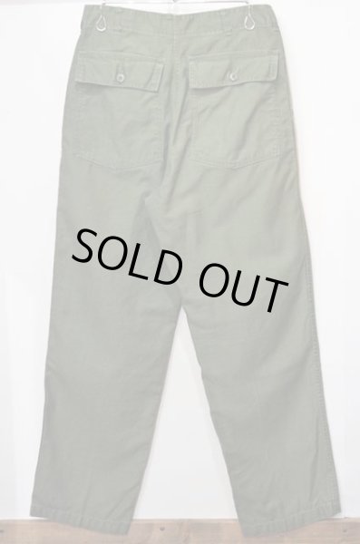 画像2: 60's US.ARMY ベイカーパンツ “コットンサテン” (2)