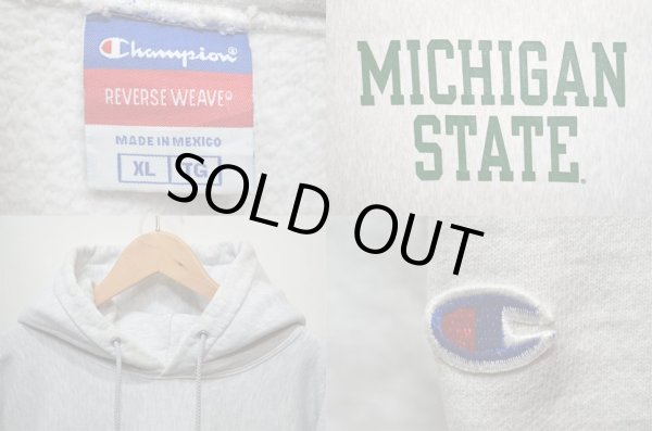 画像3: Champion リバースウィーブ パーカー “MICHIGAN STATE” (3)