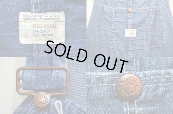 画像3: 70's BIG MAC デニムオーバーオール (3)