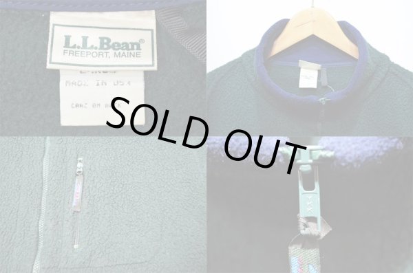 画像3: 90's L.L.BEAN パイルフリースジャケット (3)