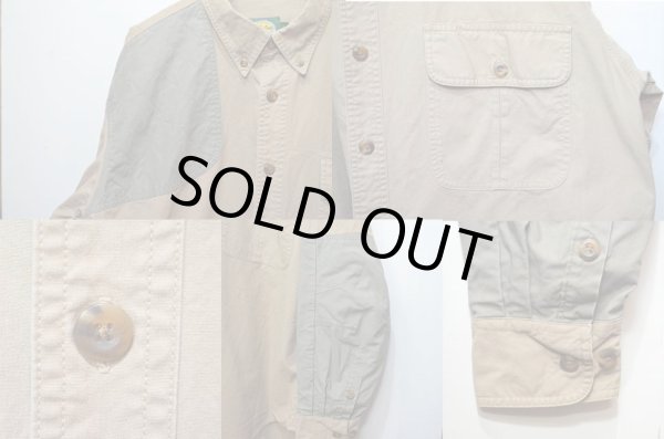 画像4: 90's Cabela's 2TONE ハンティングシャツ (4)