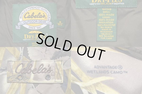 画像3: 90's Cabela's 迷彩柄 ライナー付きマウンテンパーカー (3)