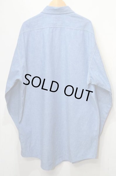 画像2: 80's BIG MAC コットンシャンブレーシャツ (2)