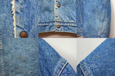 画像1: 70's Levi's 70605-0213 デニムボアジャケット