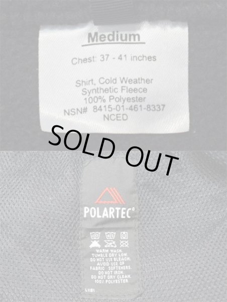 画像3: ECWCS GENII POLARTEC フリースジャケット “BLACK” (3)