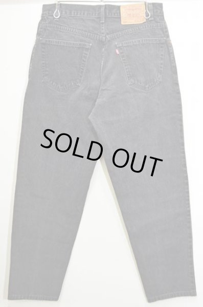 画像2: 90's Levi's 560 ブラックデニム “USA製” (2)