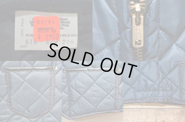 画像3: 60-70's unknown キルティングベスト “DEADSTOCK” (3)