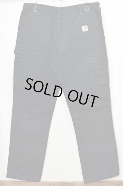 画像2: 90-00's Carhartt ダックペインターパンツ “BLACK” (2)