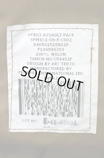 画像3: 09's USMC ASSAULT PACK “PROPPER × ARC'TERYX” (3)