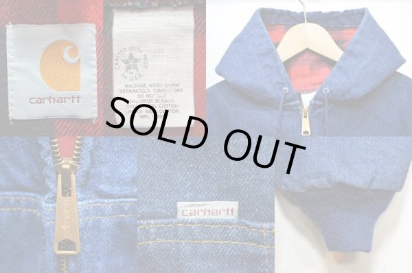 画像3: 90's Carhartt デニムアクティブジャケット “USA製 / XXXL” (3)