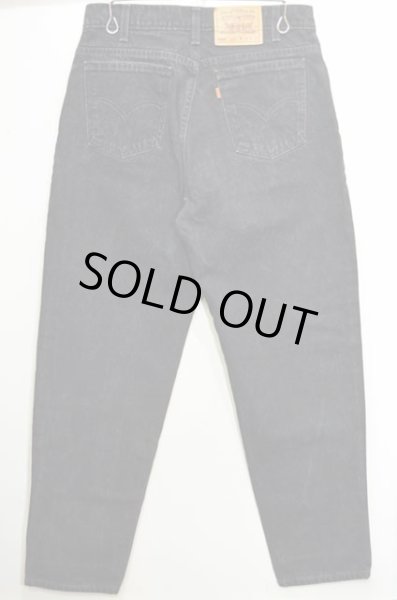 画像2: 90's Levi's 560 ブラックデニム “USA製” (2)