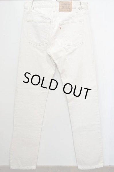 画像2: 80's Levi's 40505-0241 カラーデニムパンツ “生成り” (2)