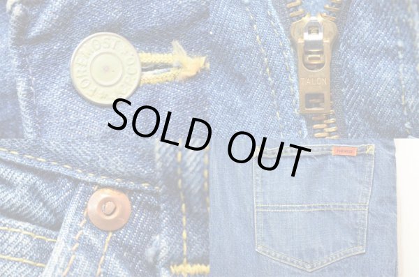 画像4: 60-70's FOREMOST デニムパンツ “青耳” (4)