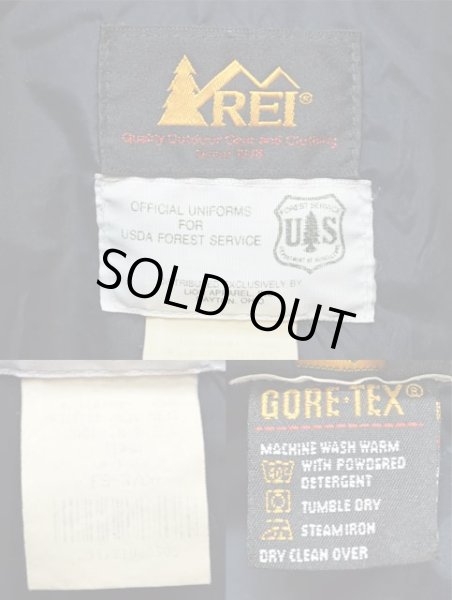 画像3: 80-90's REI × USDA FOREST SERVICE GORE-TEX パーカー (3)