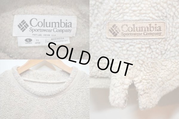 画像3: 90's Columbia フリースカットソー “USA製” (3)