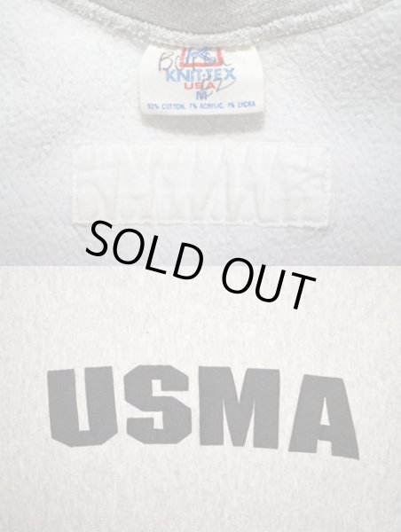 画像3: 90's USMA リバースウィーブ型 スウェット (3)