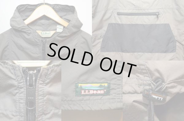 画像4: 90's L.L.BEAN ナイロンアノラックパーカー “USA製 / 2TONE” (4)