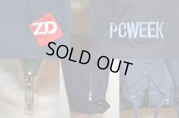 画像4: 90's J.CREW コットンアノラックパーカー “2TONE” (4)