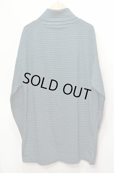 画像2: KNIGHTS BRIDGE タートルネックカットソー "GREEN / DEADSTOCK" (2)