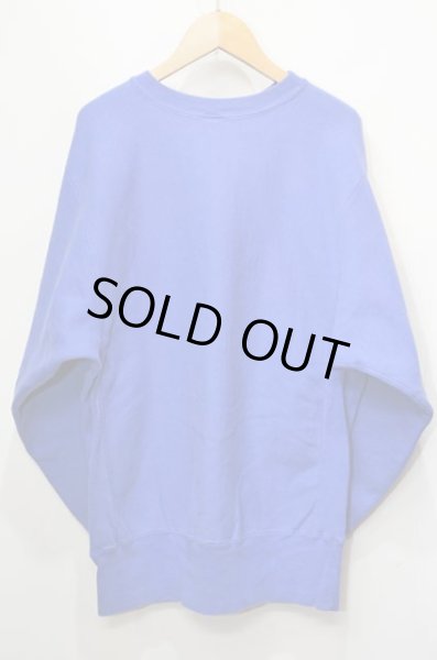 画像2: 90's Champion リバースウィーブスウェット “目付き / BLUE” (2)