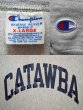 画像3: 80's Champion リバースウィーブスウェット “CATAWBA” (3)